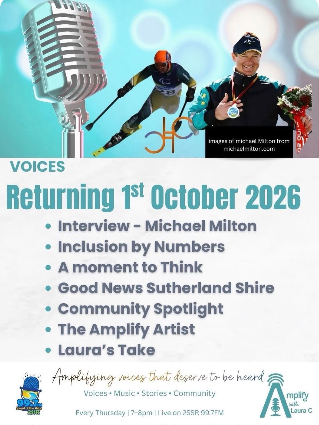 Laura Cowell — host of Amplify with Laura C