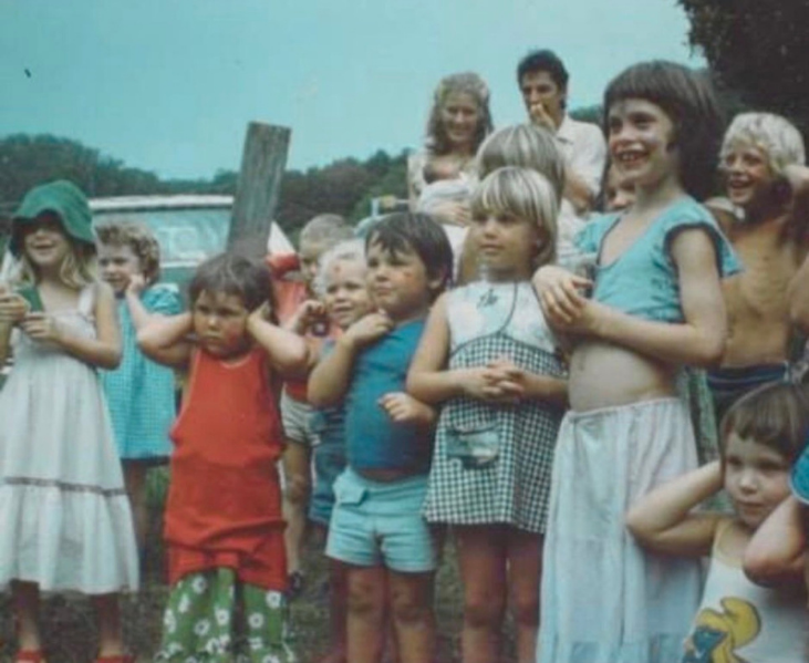 Laura Cowell as a child — Tuntable Falls